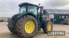 2018 JOHN DEERE 6195R AutoPowr Premium Edition 4wd 50kph TRACTOR Fitted with front linkage and PTO, front and cab suspension on Michelin Mach Xbib 650/85R38 rear and 600/70R28 front wheels and tyres Reg. No. AU68 YOW Serial No. IL06195RLJR914528 Hours: 3, - 7