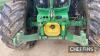 2018 JOHN DEERE 6195R AutoPowr Premium Edition 4wd 50kph TRACTOR Fitted with front linkage and PTO, front and cab suspension on Michelin Mach Xbib 650/85R38 rear and 600/70R28 front wheels and tyres Reg. No. AU68 YOW Serial No. IL06195RLJR914528 Hours: 3, - 23