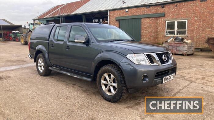 2015 NISSAN Navara Acenta DCI 4wd PICK-UP Reg. No. MK65 KTU Serial No. VSKCVND4OUO580017 Mileage: c.105,000 FDR: 01/09/2015