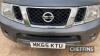 2015 NISSAN Navara Acenta DCI 4wd PICK-UP Reg. No. MK65 KTU Serial No. VSKCVND4OUO580017 Mileage: c.105,000 FDR: 01/09/2015 - 15