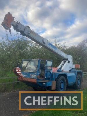 1979 Jones Iron Fairy 10ton Rough Terrain Crane Ser. No. 4119 Reg. No. KBH 972V