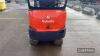 2016 Kubota KX016 Mini Digger Ser. No. 60564 - 10