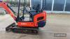 2016 Kubota KX016 Mini Digger Ser. No. 60564 - 13