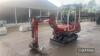 Wacker Neuson 1402RD Mini Digger Ser. No. AA04745