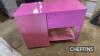 Dressing Table bright pink UNRESERVED LOT - 4