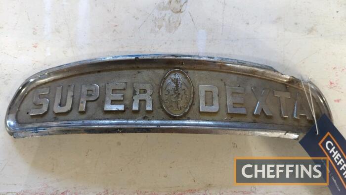 Fordson Super Dexta badge