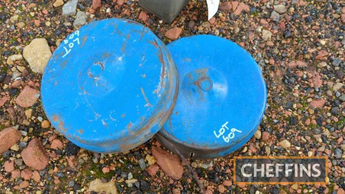 Fordson Major brake drum covers