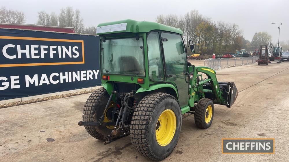 2013 John Deere 3520 Tractor Cw Jd 300cx Front Loader 4 In 1 Bucket 37hp Full Cab Grass 8361