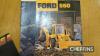 Sales leaflets for Ford 555, Ford 550 and Massey Ferguson 200 diggers - 3