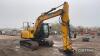 2016 JCB JS131LC Excavator c/w Quick Hitch, piped, air con Ser. No. JCBJS13GPG2441983 - 4