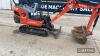 2015 Kubota KX015-4 Mini Digger Hours: approx 2500 Ser. No. 58801 - 6