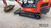 2015 Kubota KX015-4 Mini Digger Hours: approx 2500 Ser. No. 58801 - 12