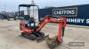 2015 Kubota KX015-4 Mini Digger Hours: approx 2500 Ser. No. 58801 - 19