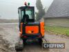 2018 Hitachi ZX48U Excavator Hours: approx 2230 - 4