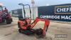 2015 Kubota K008 Mini Digger Hours: approx 2200 Ser. No. 26144 - 4