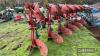 Kverneland ED85/300 6 Furrow Reversible Plough c/w auto reset/vario - 6