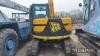 2002 JCB JZ70 7ton Excavator c/w rubber tracks, front blade, quick hitch - 5