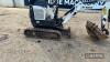 2017 Bobcat E10 Micro Digger c/w 2no. bucket - 6