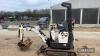 2017 Bobcat E10 Micro Digger c/w 2no. bucket - 12