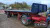 1964 Foden S34 Tilt Cab 4x2 Tractor Unit Reg. No. CHN 93B Chassis No. 55100 An older restoration fitted with 6cylinder diesel engine and complete with single axle flatbed trailer - 4