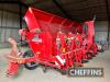 2007 Grimme GL36T 6row trailed potato cup planter, set for 36ins rows. Machine fitted with electronic cup belt agitation on tunnels, belts fitted with green cups and black inserts (supplied loose), steel openers, with rear mounted disc covers rear ridge f