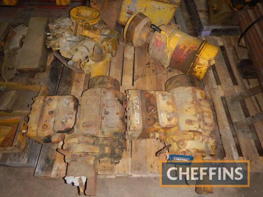 3no. donkey engines, together with Caterpillar D6 U series air cleaner