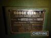 Hodge Clemco abrasive blasting machine Model No. 2040 Serial No. 2688 - 2