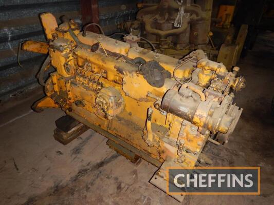 Caterpillar D6 U series 6cylinder diesel engine