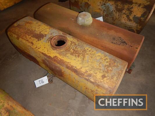 2no. Caterpillar D4 fuel tanks