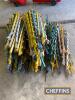 Qty of Plastic Electric Fence Stakes - 2