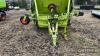 2007 Claas Quadrant 2200 trailed tandem axle baler with modified drawbar for hopper when baling chopped feed stocks Serial No. 73503137 Bale count: 38,630 - 2