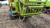 2007 Claas Quadrant 2200 trailed tandem axle baler with modified drawbar for hopper when baling chopped feed stocks Serial No. 73503137 Bale count: 38,630 - 5