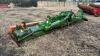 2003 Amazone KG603-2 mounted hydraulic folding power harrow with packer roller, 6m Serial No. KG00032965