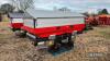 Vicon RO-EDW mounted twin disc fertiliser spreader with 3,000kg hopper, headland guard and ISOBUS control