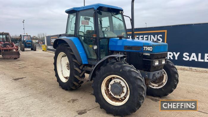 Ford 7740 Tractor Ser. No. 07S420