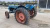 1955 Fordson Diesel Major 4cyl. Tractor c/w original TBJ 462 hand book & old style log book Ser. No. 1359180 - 8