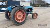 1955 Fordson Diesel Major 4cyl. Tractor c/w original TBJ 462 hand book & old style log book Ser. No. 1359180 - 11