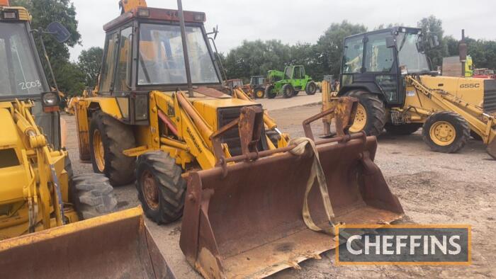 JCB 3CX Project 7 Backhoe Loader c/w 5 stud axle, 4 in 1 bucket Reg. No. G817 LCY Ser. No. 296641/P