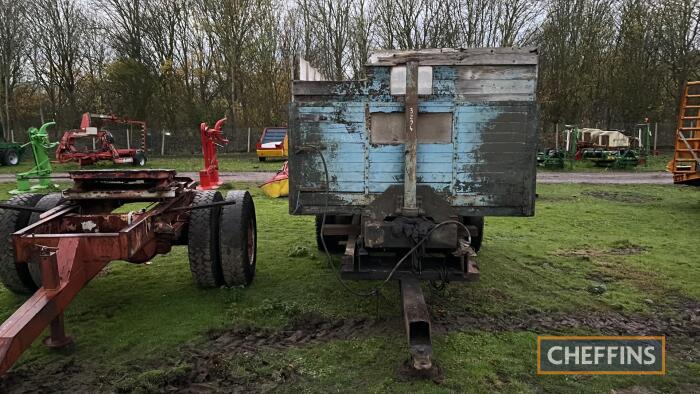 Single Axle Farm Tipping Trailer UNRESERVED LOT