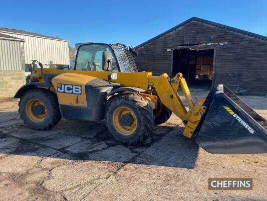 2011 JCB 531-70 Telehandler c/w Smoothride, PUH, air con, reverse fan, vendor to supply registration document Hours: approx 2750 Reg. No. AE11 LCN Ser. No. 01528415