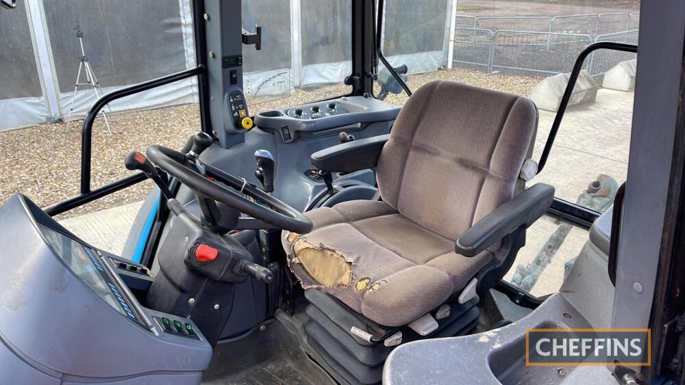 New Holland TS 115 Turbo Tractor c/w Trima 1790 professional loader ...