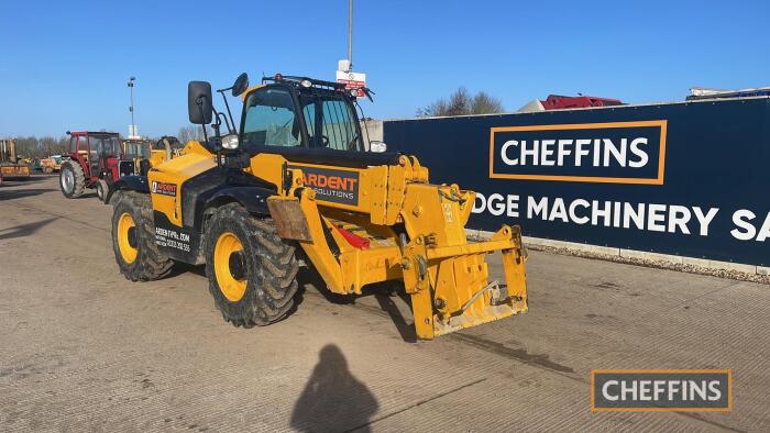 JCB 540-140 Telehandler c/w jack legs Reg. No. FA17 CAV Ser. No. JCB5A87GCH2567693