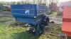 KRM M2 Fertiliser Twin Disc Spreader c/w PTO shaft requires new 7 pin plug UNRESERVED LOT - 8