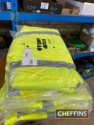 5no. Assorted Hi Viz Coats