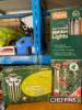 Pack of Kingfisher Solar Garden Lights t/w pack of 6 solar garden lights UNRESERVED LOT