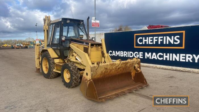 Caterpillar 428B 4wd Backhoe Loader Ser. No. 7EJ04508 Ex CITB Construction UNRESERVED LOT