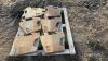 6no. Massey Ferguson 45kg Front Weights UNRESERVED LOT - 3