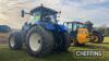 2019 NEW HOLLAND T7.190 50kph 4wd TRACTOR Fitted with front linkage and PTO, New Holland cab pack and 16no. LED working lights on 710/70R38 rear and 600/65R28 front wheels and tyres. One owner from new Reg. No. SF19 FYT Serial No. HACT7190HKE103034 Ho - 4