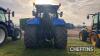 2019 NEW HOLLAND T7.190 50kph 4wd TRACTOR Fitted with front linkage and PTO, New Holland cab pack and 16no. LED working lights on 710/70R38 rear and 600/65R28 front wheels and tyres. One owner from new Reg. No. SF19 FYT Serial No. HACT7190HKE103034 Ho - 5