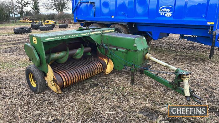 John Deere 342 conventional baler Serial No. 23101